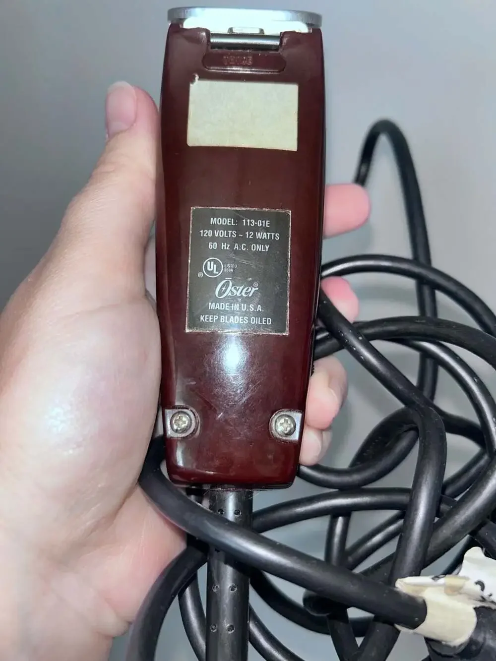 Oster Lucky Dog Model 113 Series E Pet Grooming Clipper
